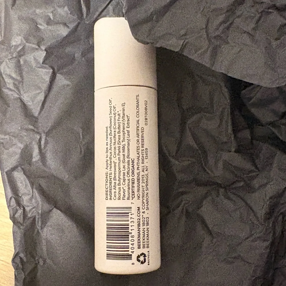 Beekman 1802 Goats Milk Lip Balm in Fresh Air